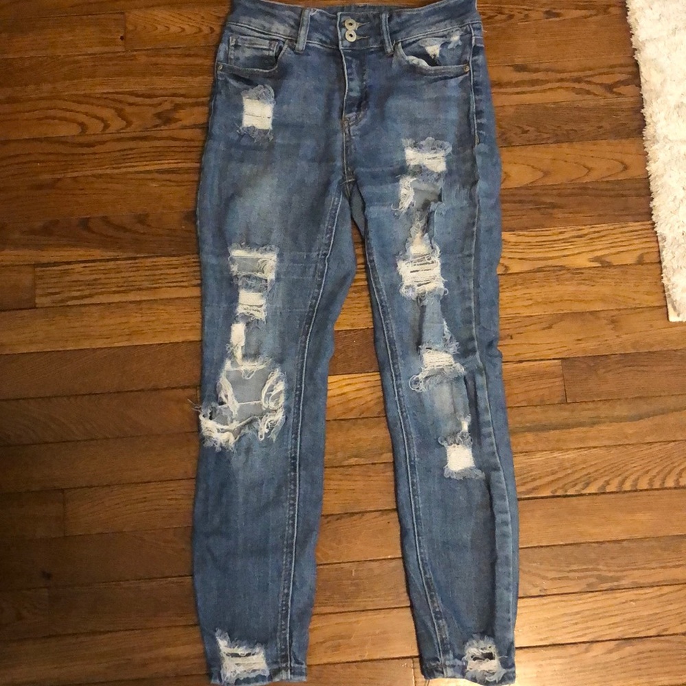 VANILLA STAR high rise jeggings